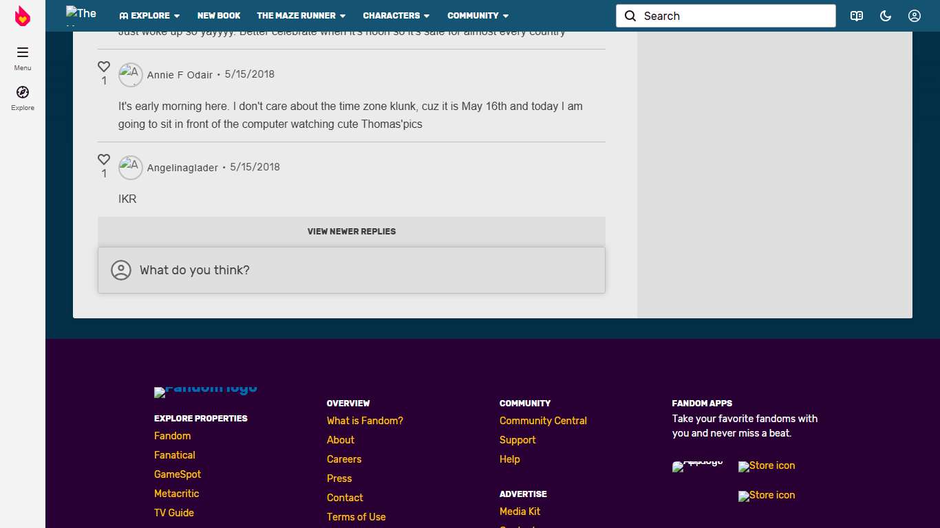 Happy Birthday Thomas!!!!! Fandom